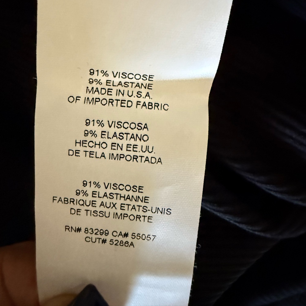 bebe Classic Black Long Sleeve Dress - Picture 5 of 5